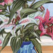 Painting - Pink And White Lilies In Glass Vase
