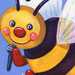 Painting - Singing Bee
