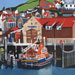 Painting - Whitby Lifeboat In The Harbour
